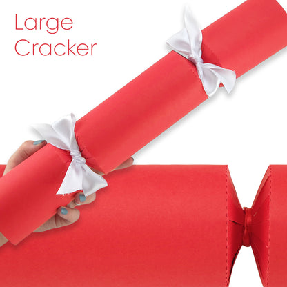 Rich Red | DIY Cracker Making Craft Kits | Make Your Own | Eco Recyclable