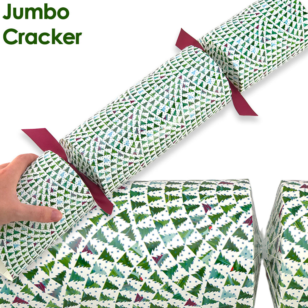 Extra Large & Jumbo | Reusable Keepsake Cracker Sets | Christmas Tree Wave