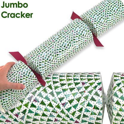 Extra Large & Jumbo | Reusable Keepsake Cracker Sets | Christmas Tree Wave