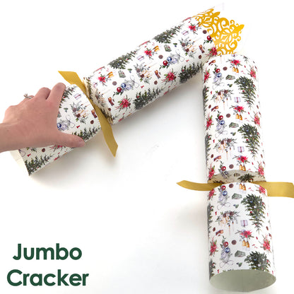 Extra Large & Jumbo | Reusable Keepsake Cracker Kits | Traditional Christmas