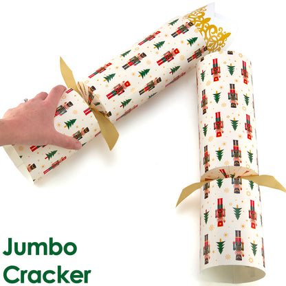 Extra Large & Jumbo | Reusable Keepsake Cracker Kit | Christmas Nutcracker