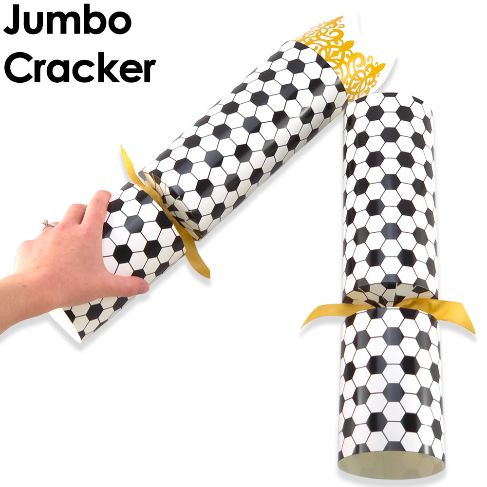 Extra Large & Jumbo | Reusable Keepsake Cracker Making Sets | Football Fan
