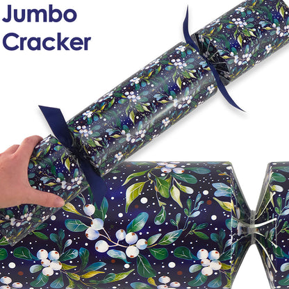 Extra Large & Jumbo | Reusable Keepsake Cracker Kits | Midnight Mistletoe