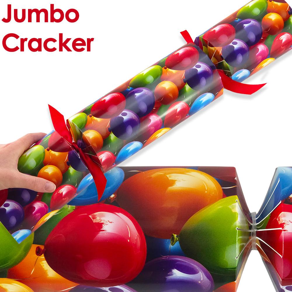Extra Large & Jumbo | Reusable Keepsake Cracker Kits | Bright Birthday Balloons