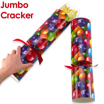 Extra Large & Jumbo | Reusable Keepsake Cracker Kits | Bright Birthday Balloons