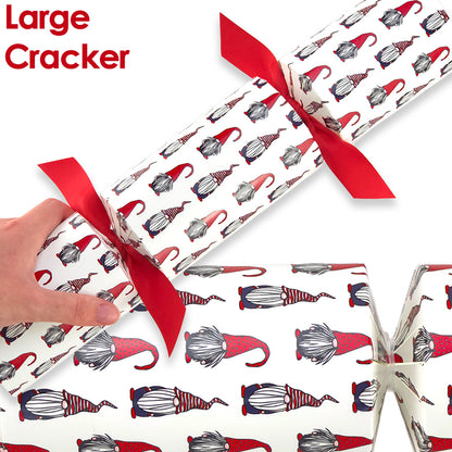 Reusable Keepsake Christmas Cracker Set | Nordic Gonk | Luxury DIY