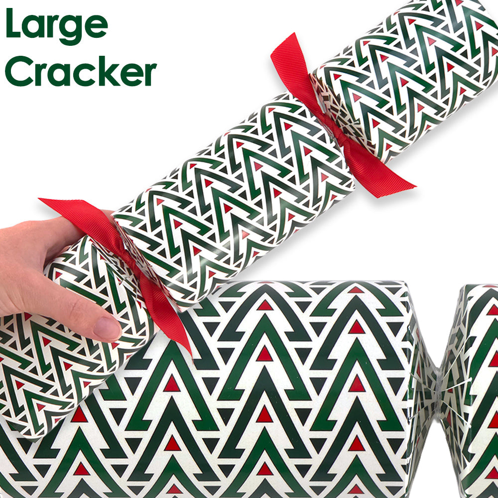 Reusable Keepsake Christmas Cracker Set | Geometric Christmas | Luxury DIY