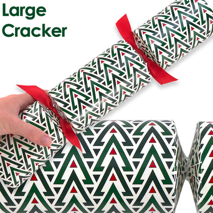 Reusable Keepsake Christmas Cracker Set | Geometric Christmas | Luxury DIY