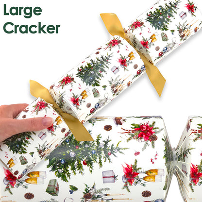 Reusable Keepsake Christmas Cracker Set | Traditional Christmas | DIY Kit