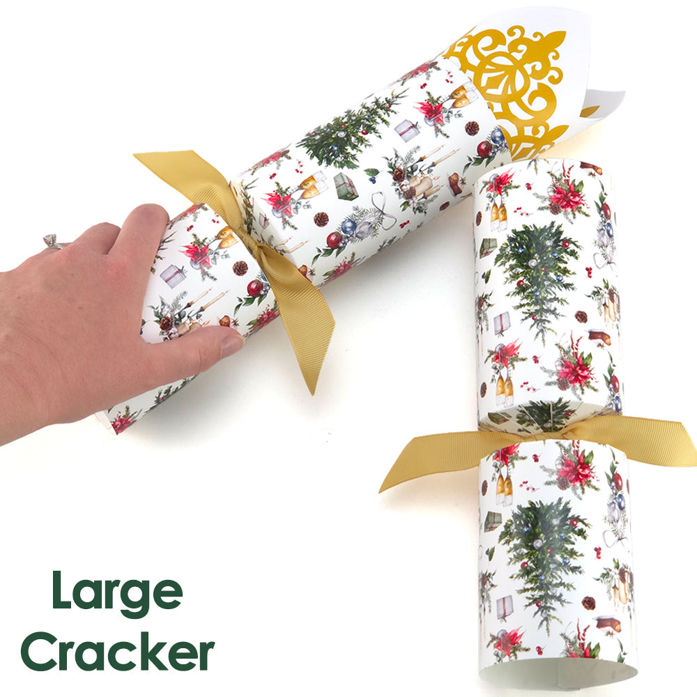 Reusable Keepsake Christmas Cracker Set | Traditional Christmas | DIY Kit