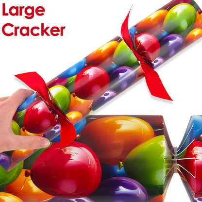 Reusable Keepsake Cracker Set | Bright Birthday Balloons | Luxury DIY