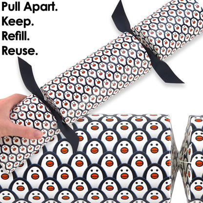 Extra Large & Jumbo | Reusable Keepsake DIY Cracker Sets | Just Penguins
