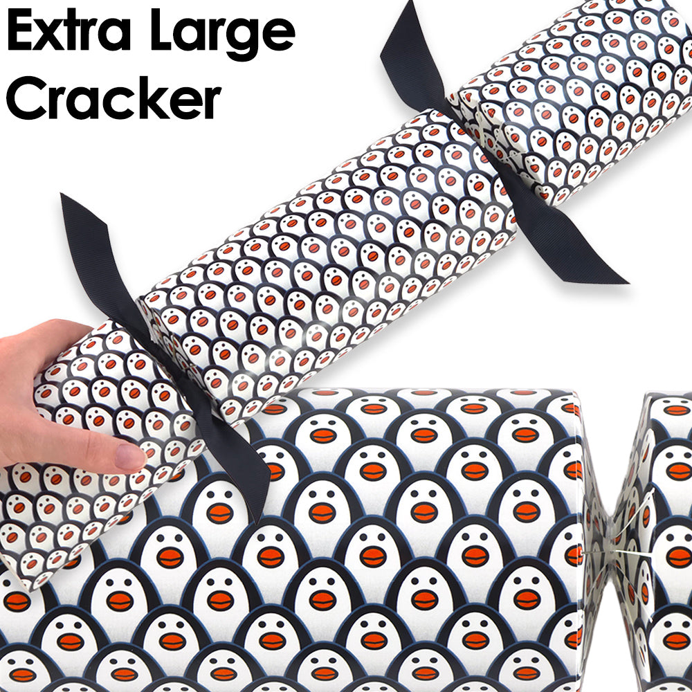 Extra Large & Jumbo | Reusable Keepsake DIY Cracker Sets | Just Penguins