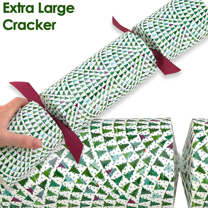 Extra Large & Jumbo | Reusable Keepsake Cracker Sets | Christmas Tree Wave