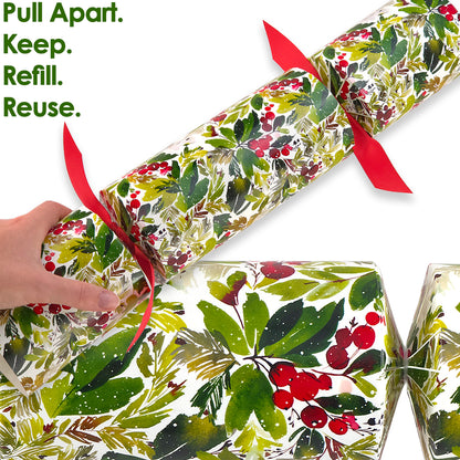 Extra Large & Jumbo | Reusable Keepsake Cracker Kits | Watercolour Berries