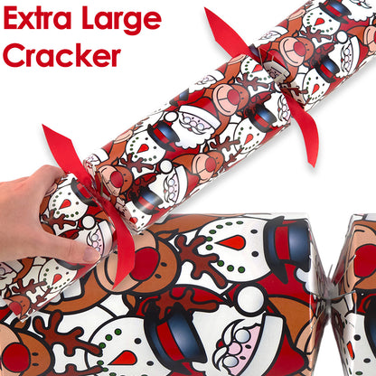 Extra Large & Jumbo | Reusable Keepsake Cracker Sets | Christmas Character