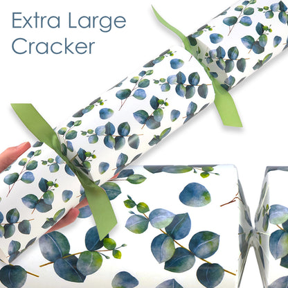 Extra Large & Jumbo | Reusable Keepsake Cracker Sets | Watercolour Eucalyptus