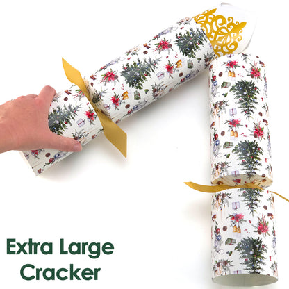 Extra Large & Jumbo | Reusable Keepsake Cracker Kits | Traditional Christmas