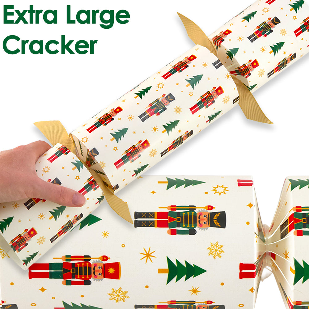 Extra Large & Jumbo | Reusable Keepsake Cracker Kit | Christmas Nutcracker