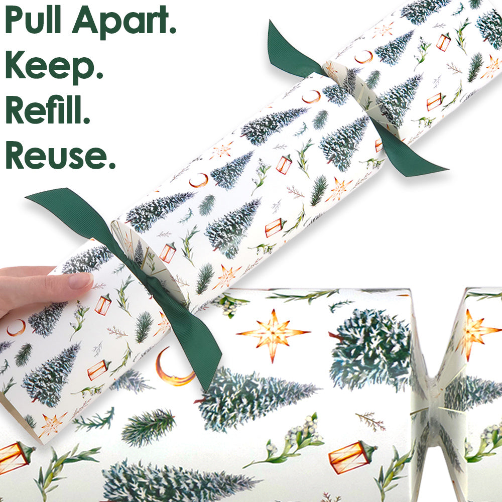 Extra Large & Jumbo | Reusable Keepsake Cracker Kits | Classic Christmas