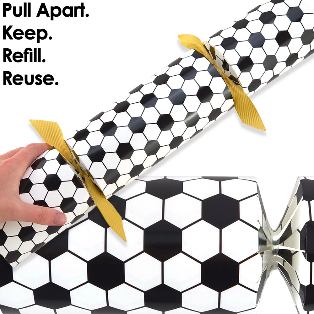 Extra Large & Jumbo | Reusable Keepsake Cracker Making Sets | Football Fan