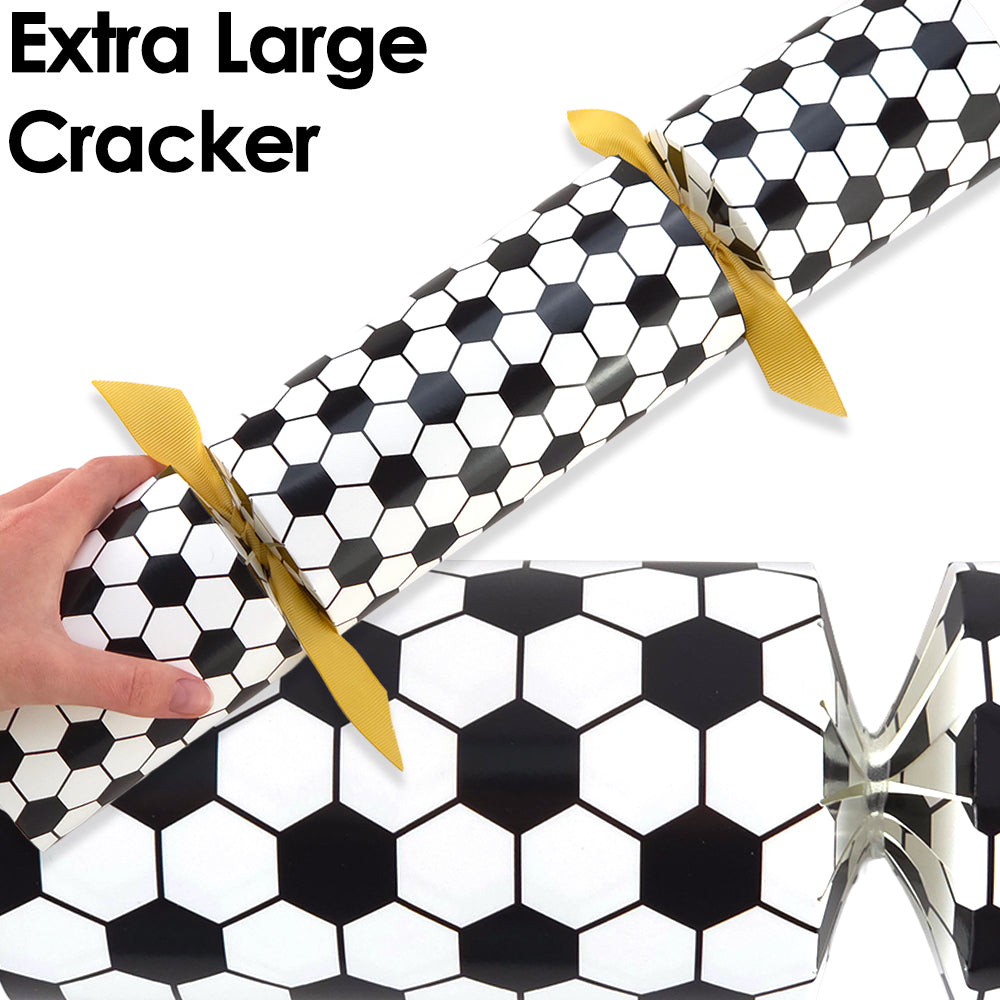 Extra Large & Jumbo | Reusable Keepsake Cracker Making Sets | Football Fan