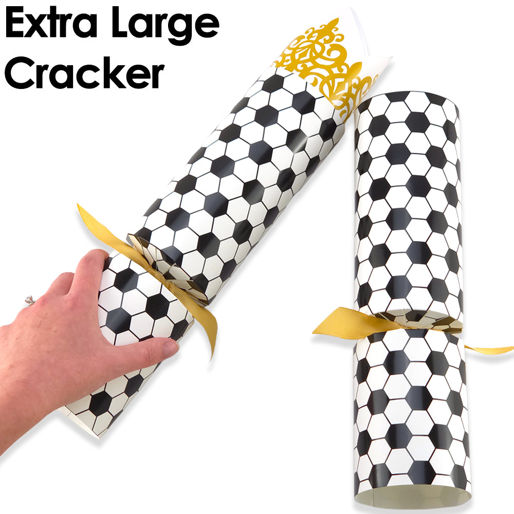 Extra Large & Jumbo | Reusable Keepsake Cracker Making Sets | Football Fan