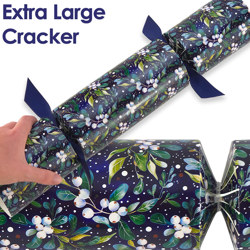 Extra Large & Jumbo | Reusable Keepsake Cracker Kits | Midnight Mistletoe