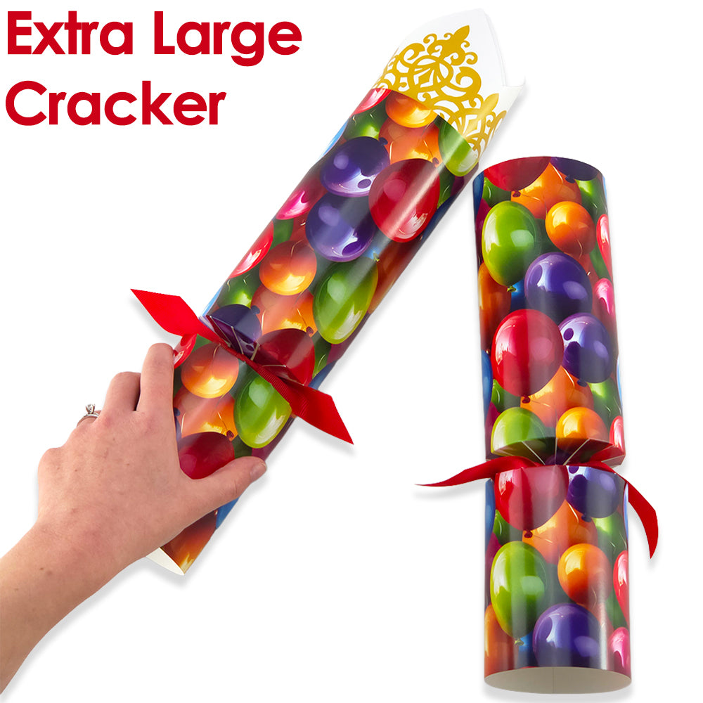 Extra Large & Jumbo | Reusable Keepsake Cracker Kits | Bright Birthday Balloons