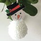 Snowman Pom Pom Hanging Christmas Ornament Craft Kit