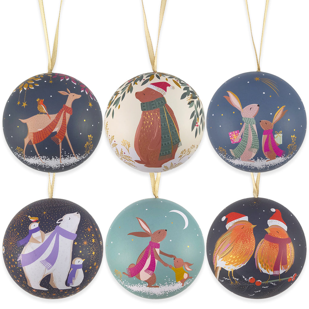 Christmas Friends | Sara Miller Fillable & Reusable Tinware Baubles