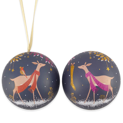 Christmas Friends | Sara Miller Fillable & Reusable Tinware Baubles