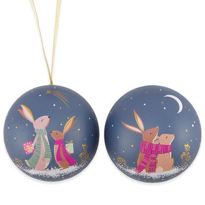 Christmas Friends | Sara Miller Fillable & Reusable Tinware Baubles