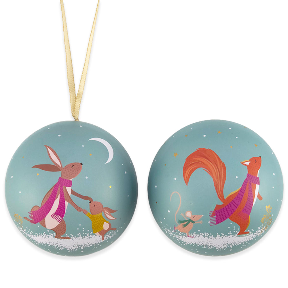 Christmas Friends | Sara Miller Fillable & Reusable Tinware Baubles