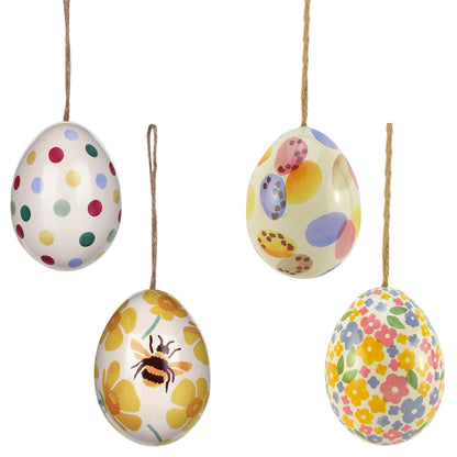 Emma Bridgewater | Two Part Hanging Easter Egg | Fillable Tin | 7cm