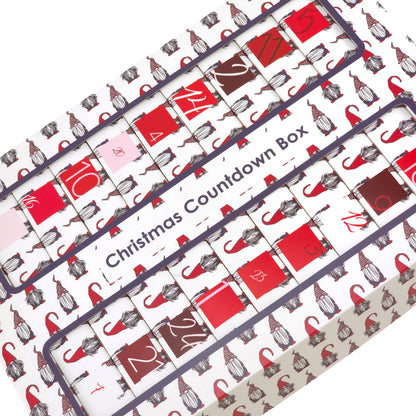 Advent Calendar Making Kit | 25 Soap Boxes & Outer Box | Nordic Gonk