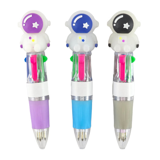 Unicorn | Mini 4 Colour Pen for Kids | Single | Party Bag Gift | Cracker Filler