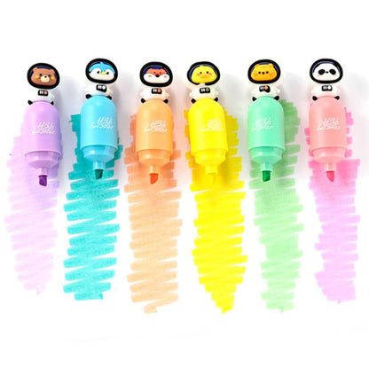 Animals in Space | Mini Highlighter Pen | Single | Little Gift | Cracker Filler