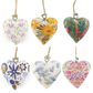 Floral Heart Wooden Hanging Ornament | 5cm | Little Gift | Cracker Filler