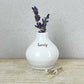 Sentiments | Mini Porcelain Bud Vase | Little Gift | Cracker Filler