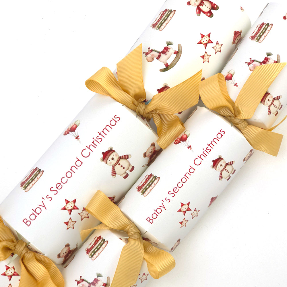 Baby's Second Christmas | Cracker Making Craft Kit | Make & Fill Your Own