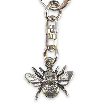 Bee | English Pewter 3D Keyring | Little Gift | Cracker Filler