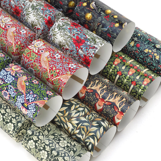 William Morris Christmas Cracker Making Kits | Makes 6 | Big Choice of Designs