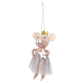 Christmas Mouse | Complete Needle Felting Kit | Hanging Tree Ornament