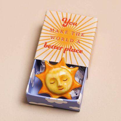 You Make the World a Better Place | Mini Matchbox Token | Cracker Filler Gift