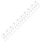 50cm Tape of Pearly Beads | Strip of Stickers for Papercrafts