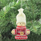 Pretty Scandi Girl | Knitted Christmas Tree Decoration | Single | Cracker Filler
