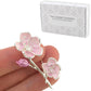 Cherry Blossom Brooch | 4.8cm Tall | Little Gift for Ladies | Cracker Filler