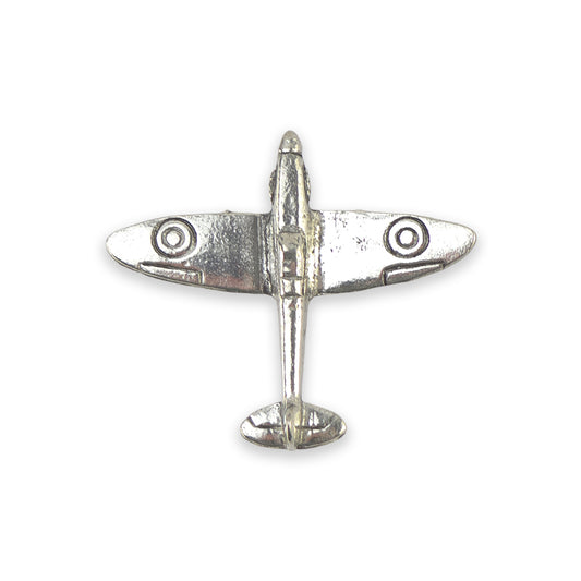Spitfire Plane | English Pewter Pin Badge | Little Gift | Cracker Filler