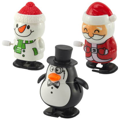Christmas Wind Up Toy | 7cm | Little Gift | Cracker Filler